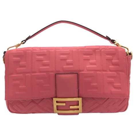 fendi makeup bag pink|fendi baguette bags.